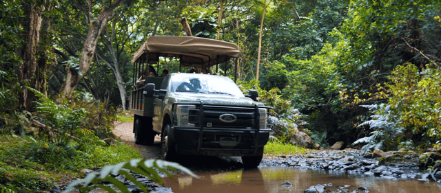 Visit Oahu Kualoa Open Air Jungle Expedition Tour in Oahu, Hawaii