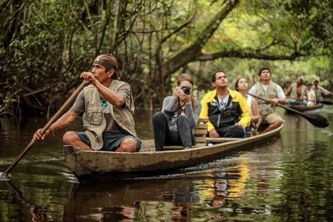 Da Leticia: Amazon Adventure Tour di 4 giorni con alloggio