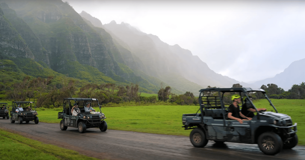 kualoa ranch utv raptor tour