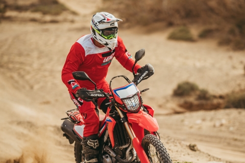 Fuerteventura: motorfietsen endurotochten / met lic. B,A1,A2,A
