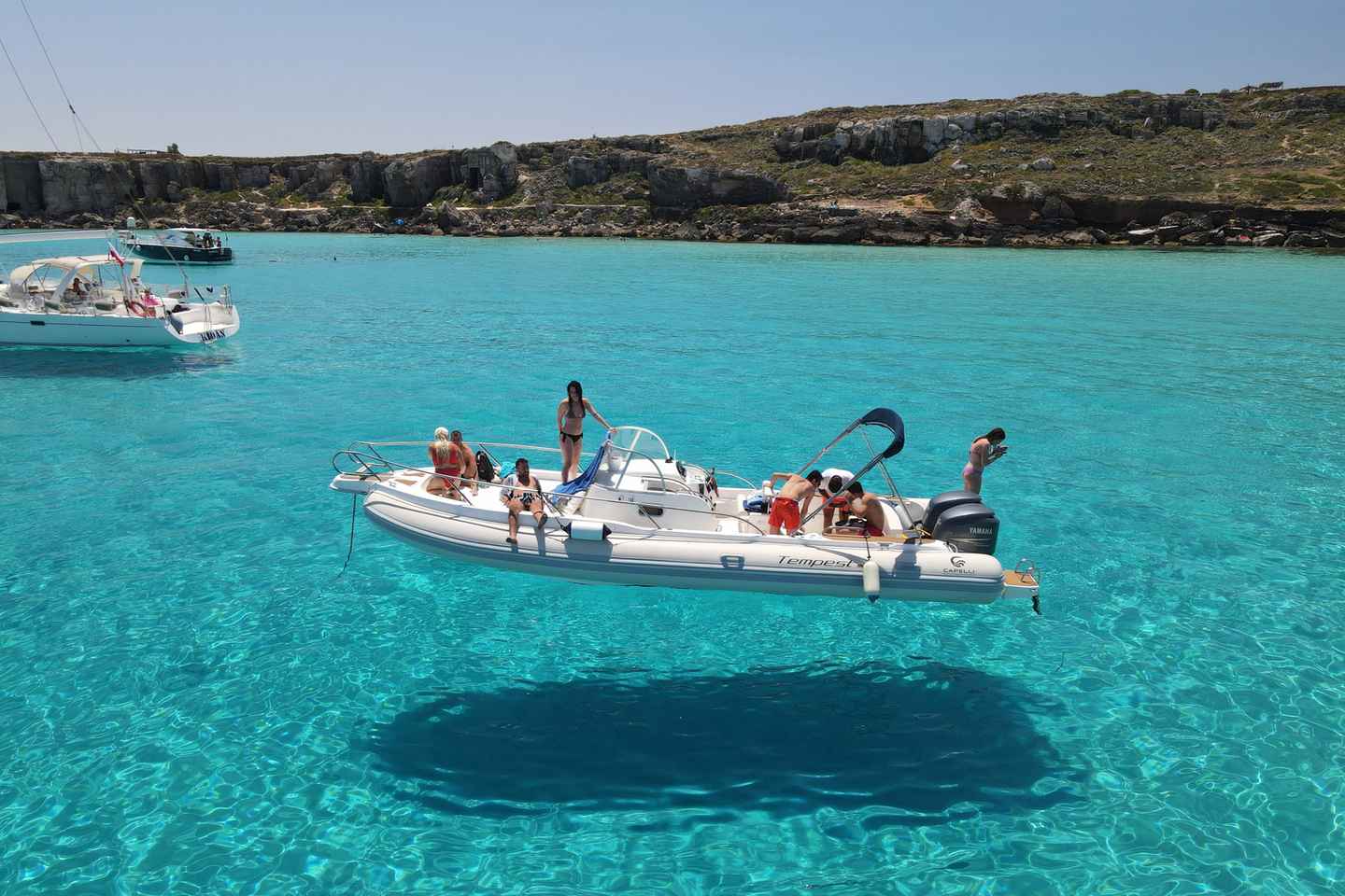 Egadi Boat Experience: Favignana & Levanzo from Trapani