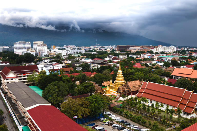 Promenade historique à vélo dans la ville de Chiang Mai (7A)