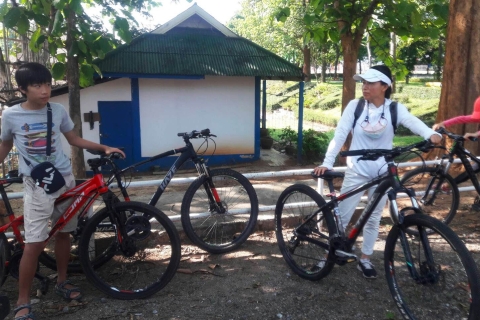 1-dniowa jazda na rowerze po lesie deszczowym i jeziorze, Chiang Mai „8”1-dniowy las deszczowy i jezioro, rower górski Chiang Mai „8”
