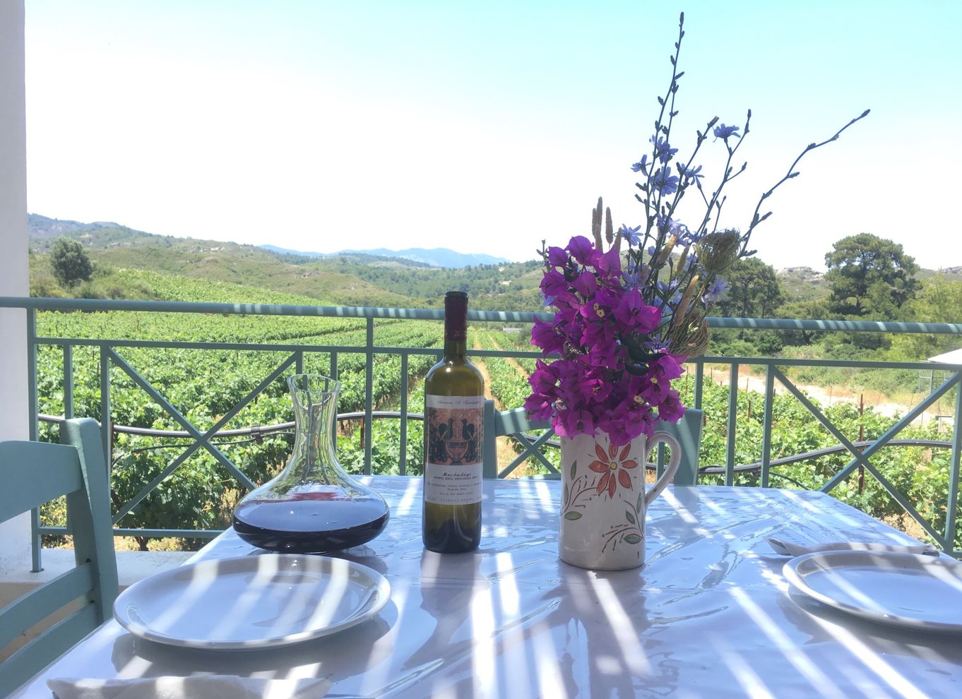 Rhodos: Madlavningskursus og vinsmagning
