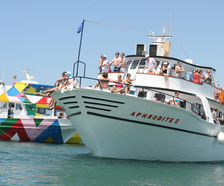 Ayia Napa: Lazy Day Cruise, Sea Caves, Blue Lagoon, & Lunch