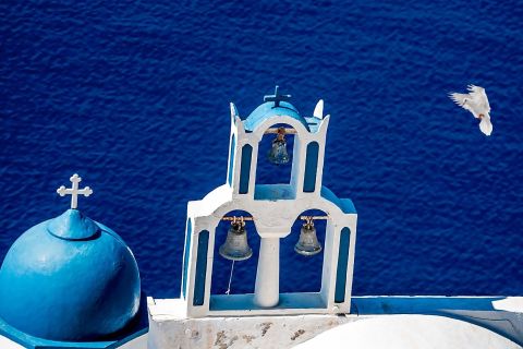 Heraklion/Malia: Santorini Guided Day Tour to Oia and Fira