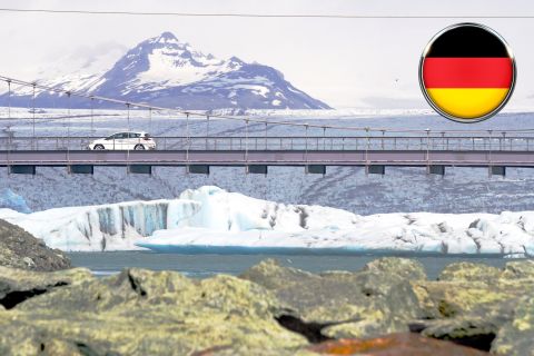 Iceland: Complete Island Self-Guided Audioguide in German