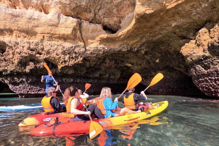 Benagil: Caves, Beaches, and Secret Spots Guided Kayak Tour