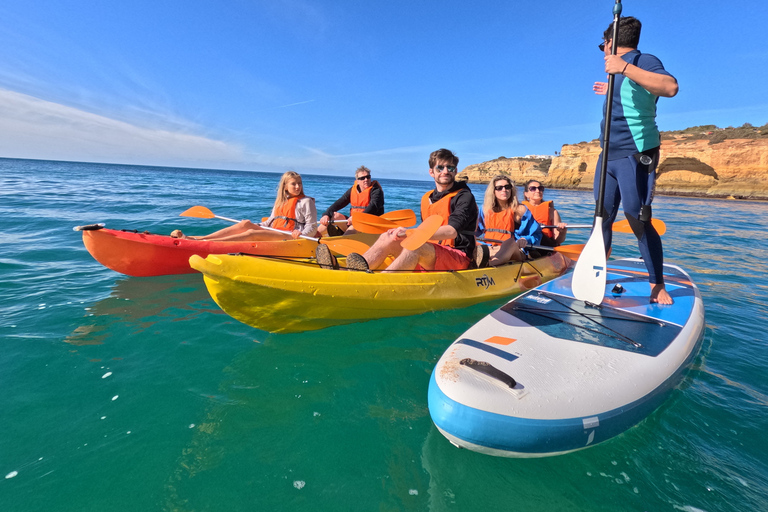 Benagil: Caves, Beaches, and Secret Spots Guided Kayak Tour