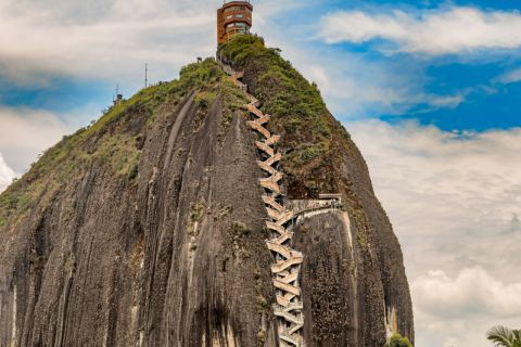 From Medellín: Full Guatape Excursion, Boat Ride, & 2 Meals