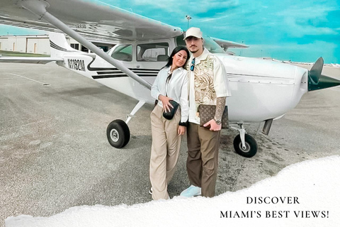 Miami: Private Luxus-Flugzeug-Tour mit GetränkenMiami: Private Luxus-Flugzeug-Tour