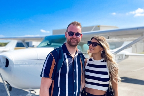 Miami: Prywatna wycieczka luksusowym samolotem z napojamiMiami: prywatna wycieczka luksusowym samolotem