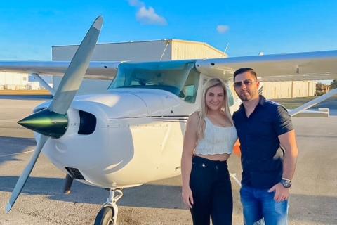 Miami: Private Luxus-Flugzeug-Tour mit GetränkenMiami: Private Luxus-Flugzeug-Tour