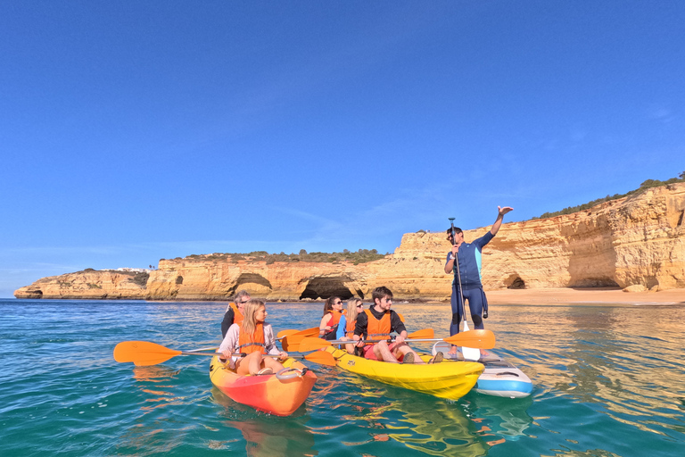 Benagil: Caves, Beaches, and Secret Spots Guided Kayak Tour