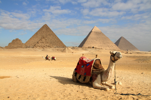 Au départ de Port Saïd : excursion privée d'une journée aux pyramides de Gizeh et à SakkaraPort-Saïd : visite des pyramides de Gizeh et de Sakkara