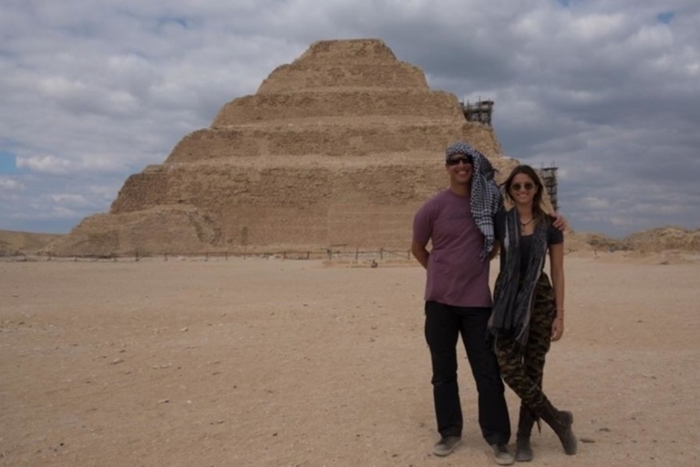 Au départ de Port Saïd : excursion privée d'une journée aux pyramides de Gizeh et à SakkaraAu départ de Port Saïd : visite privée des pyramides de Gizeh et de Sakkara_3