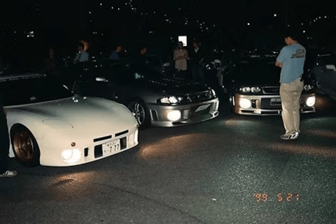 Tokio: Hazte socio del Club de Coches Daikoku de Tokio Experiencia JDMTokio: Daikoku Tokyo Car Club JDM Experience