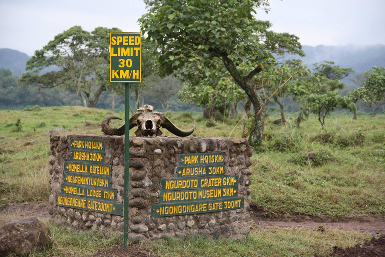 Arusha: Dagtrip Nationaal Park met Ngurdoto krater