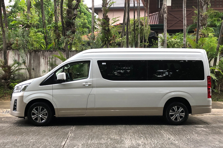 Tourist Van Transfer Puerto Princesa nach El Nido und zurückTourist Van Transfer Puerto nach El Nido und umgekehrt