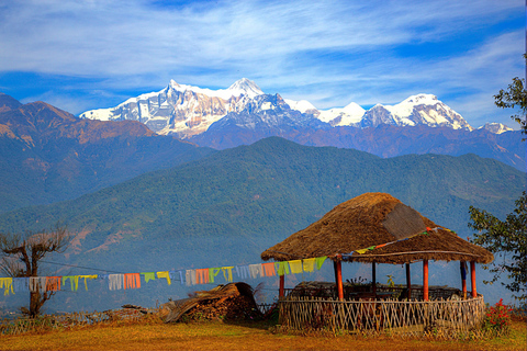 Excursión de un día en las colinas de Annapurna