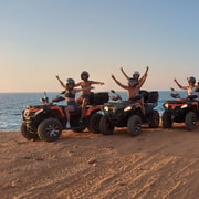 Malia: tour nocturno en quad fuera de la carretera / traslado opcional