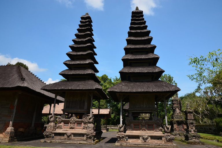 Bali: punti salienti di Ubud di 8 ore e viaggio al tramonto nel tempio di Tanah LotTour privato con trasferimento in hotel