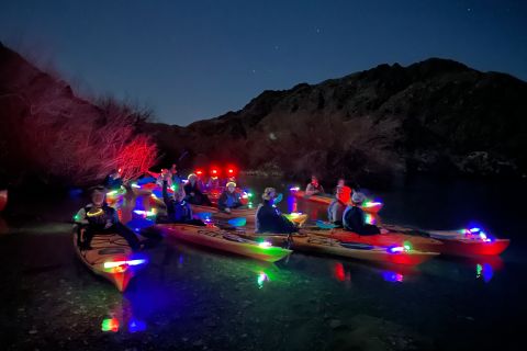 Da Las Vegas: tour in kayak al chiaro di luna nel Black Canyon
