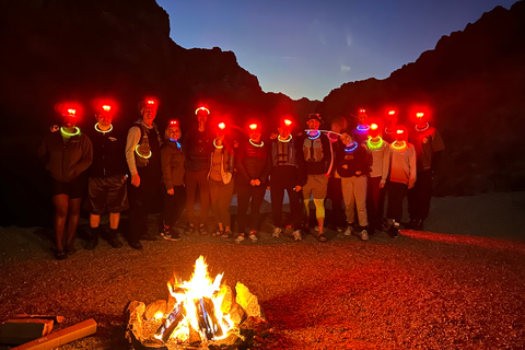 Z Las Vegas: Moonlight Kayak Tour w Czarnym Kanionie