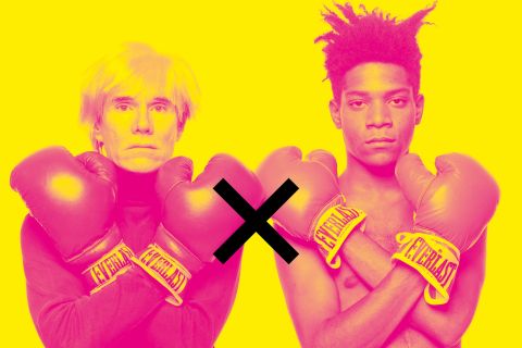 Fondation Louis Vuitton - Basquiat and Warhol Exhibit Ticket