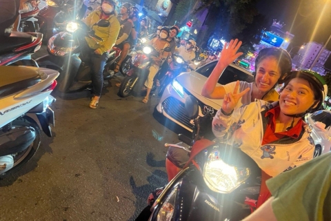 Ho Chi Minh City: Vintage Vespa Nightlife Tour Meeting Point for Guests Staying Outside District 1, 3, & 4