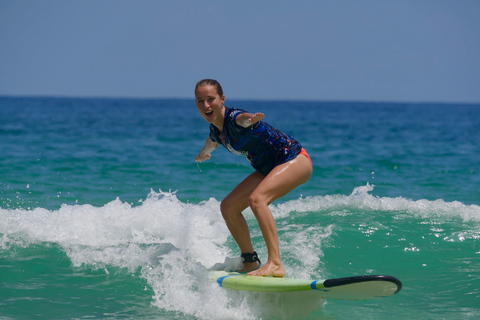 Praia de Bang Tao: Aulas de surfe em grupo ou particularesAulas particulares de 3 dias