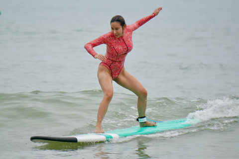 Playa de Bang Tao: Clases de surf en grupo o privadasClase particular de 1 día