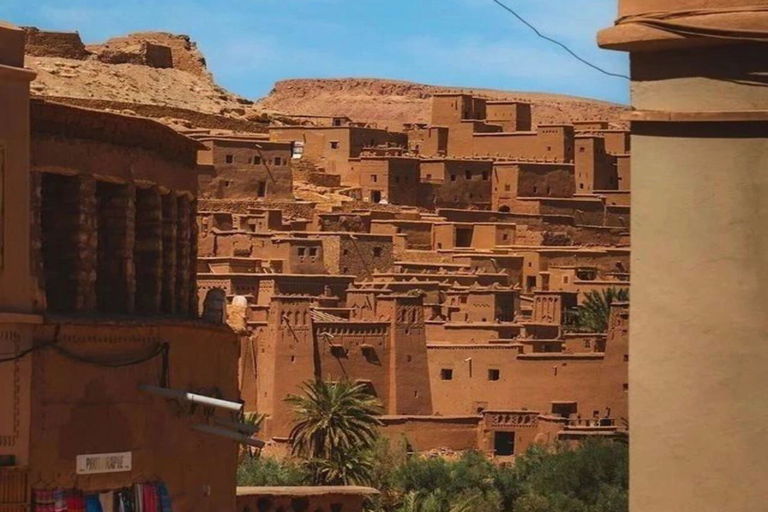 Marrakech till Ouarzazate: Dagsutflykt till Kasbah Ait Ben HaddouMarrakech till Ouarzazate: 1-dagars rundtur i den röda staden