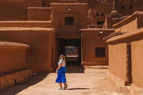 Marrakech till Ouarzazate: Dagsutflykt till Kasbah Ait Ben HaddouMarrakech till Ouarzazate: 1-dagars rundtur i den röda staden