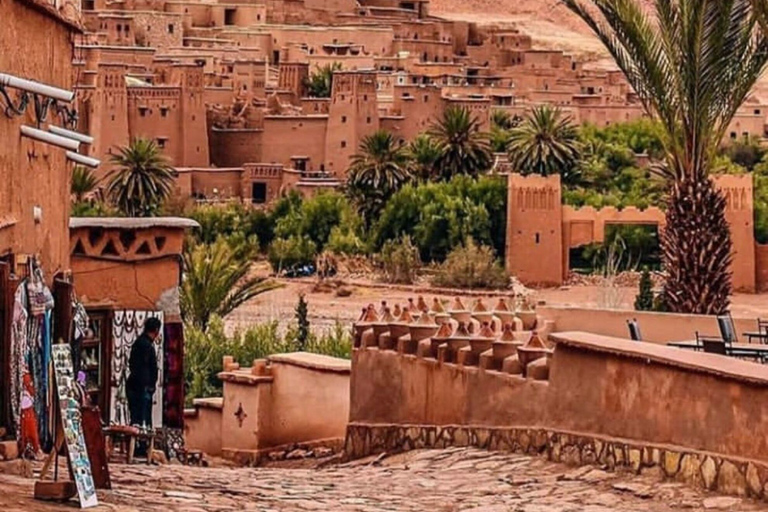 Marrakech till Ouarzazate: Dagsutflykt till Kasbah Ait Ben HaddouMarrakech till Ouarzazate: 1-dagars rundtur i den röda staden