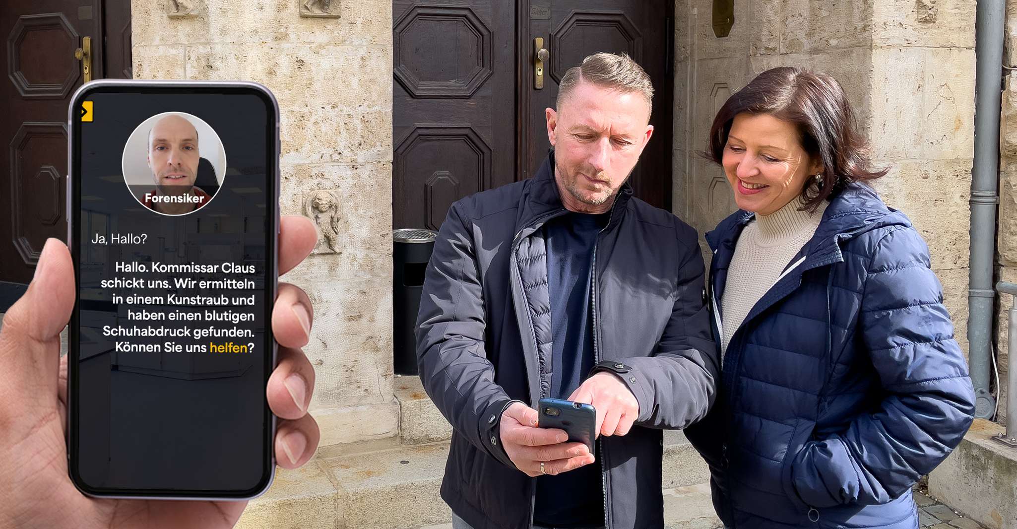 Aschersleben, Smartphone-basiertes interaktives Detektivspiel - Housity