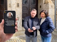 Aschersleben, Smartphone-basiertes interaktives Detektivspiel - Housity