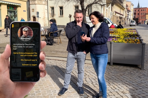 Aschersleben: Interactive Detective Game with Smartphone