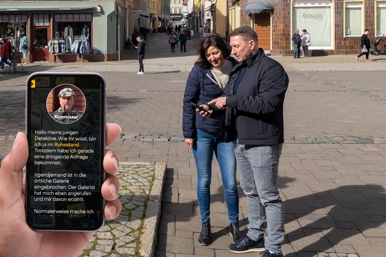 Aschersleben: Juego de detectives interactivo con Smartphone