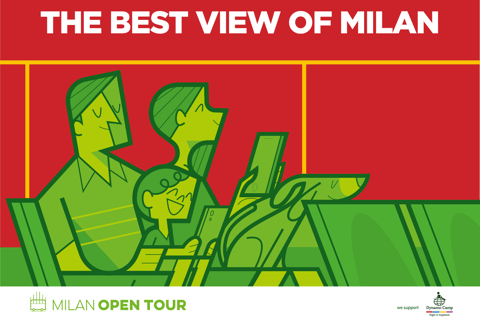 Milan: Hop-On Hop-Off Sightseeing Bus Ticket for 1 or 2 Days
