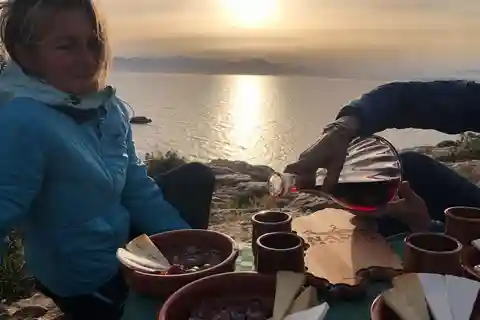 Tour di Cagliari al tramonto con aperitivo - Faro di Capo S.Elia