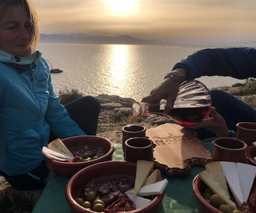 Cagliari sunset tour with aperitif - Lighthouse Capo S.Elia