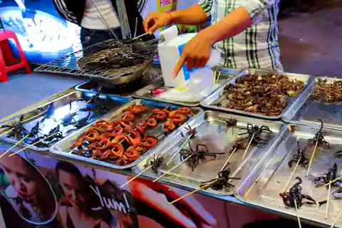 Siem Reap: Comidas de rua locais do Camboja e guia local