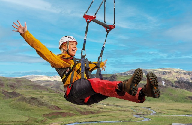 Visit Hveragerdi Mega Zipline Experience in Selfoss, Islanda