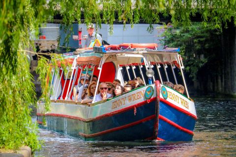 Londres: passeio de barco pelo canal ao longo de Camden Lock