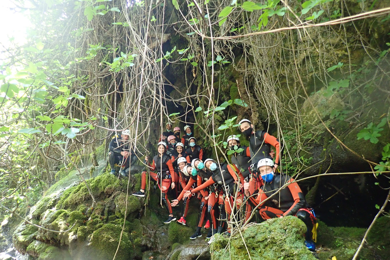 Vild canyoning i Sierra de las Nieves, Málaga