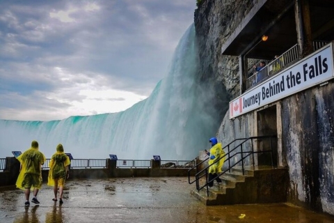 Niagarafälle: Walking Tour & Reise hinter die Fälle Eintritt