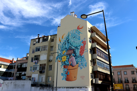 Lissabon: straatkunst en historische wandeltocht