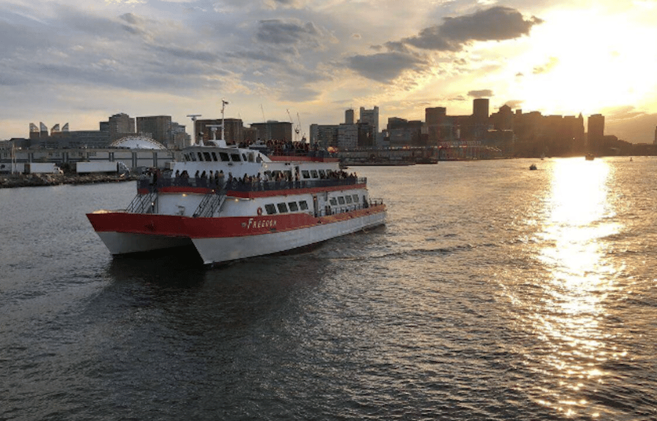 Boston: Scenic Moonlight Harbor Cruise image 3