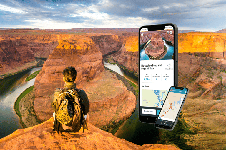 Horseshoe Bend en Page Arizona: Zelf rondleiding met audiogidsArizona Horseshoe Bend en Page AZ Tour